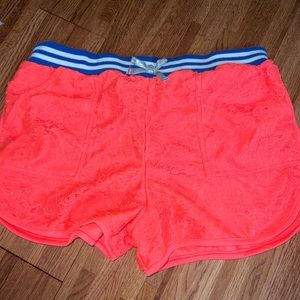 Forever me hot pink lace shorts super cute on. Very comfortable has pockets.